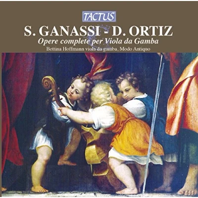 Afbeelding van Bettina Hoffmann Modo Antiquo Ganassi &amp; Ortiz: Opere Complete Per (CD)