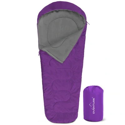 Afbeelding van Oventure Sleepplus Mummy Slaapzak Paars