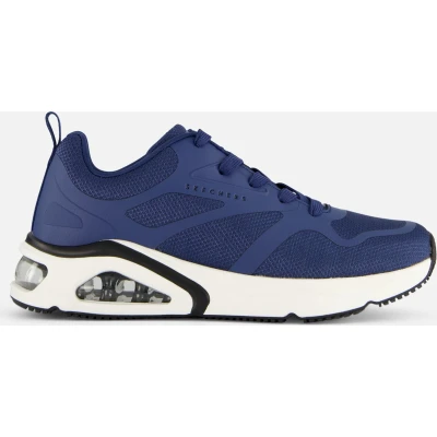 Afbeelding van Skechers Sneakers laag, Heren, Maat: 42, Blauw Textiel
