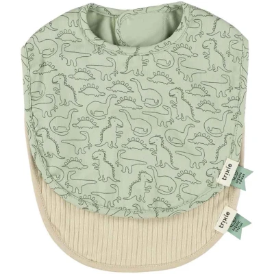 Afbeelding van Trixie Slabbetje 2 Pack Mix Daring Dino