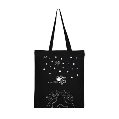 Afbeelding van Eco Right Esthetische canvas draagtas voor dames, schattig, modieus en herbruikbaar, school, winkelen, sportschool, bibliotheek strand, perfect cadeaus voor, kerstmis, Utility
