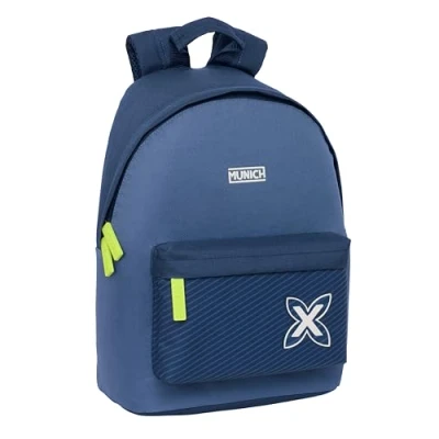 Afbeelding van Schoolrugzak munich Blauw 31 x 41 16 cm