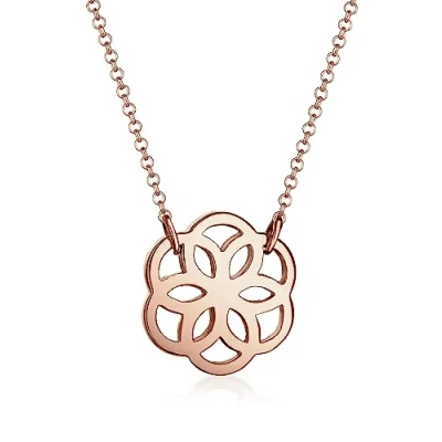 Afbeelding van Elli Blume Ketting roségoldcoloured, Dames, Maat: 45, Roségold coloured