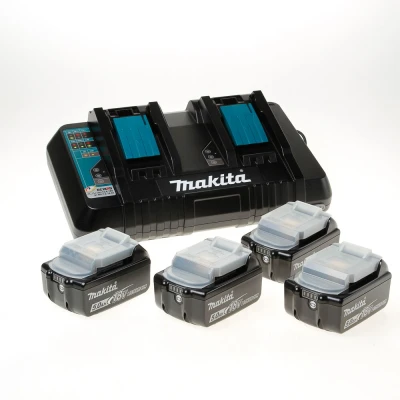 Afbeelding van Makita duolader dc18rd+bl1850b(4)
