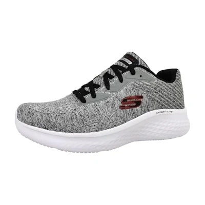 Afbeelding van Skechers Faregrove Sneakers laag, Heren, Maat: 43, Grau Textiel