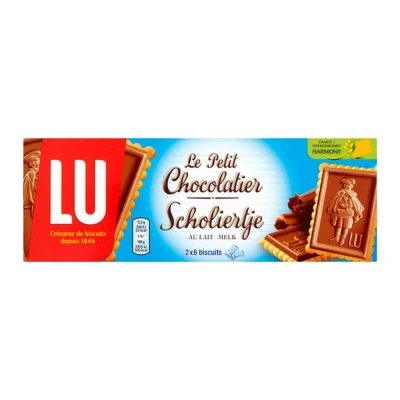 Afbeelding van Lu Scholiertje Melk 14x150g