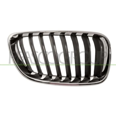 Afbeelding van PRASCO BM2502003 Grille Auto rechts Verchroomd Zwart BMW: 2 Convertible