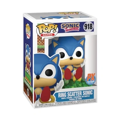 Afbeelding van Funko Pop! Games: Sonic the Hedgehog Ring Scatter #918 Special Edition Exclusive