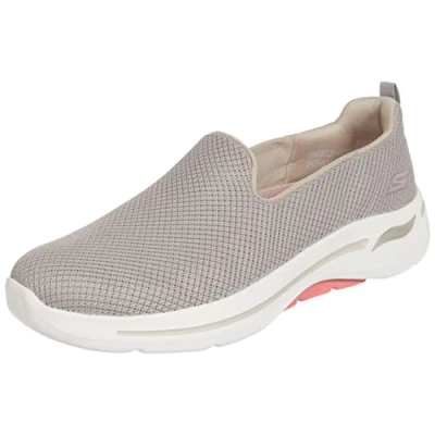 Afbeelding van Skechers sneakers dames, Koraal taupe, 35.5 EU