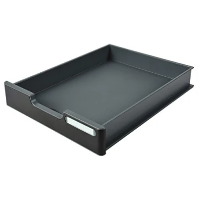 Afbeelding van Exacompta Ecoblack ordnermodule 34,40 x 28,50 5,40 cm, muisgrijs/zwart