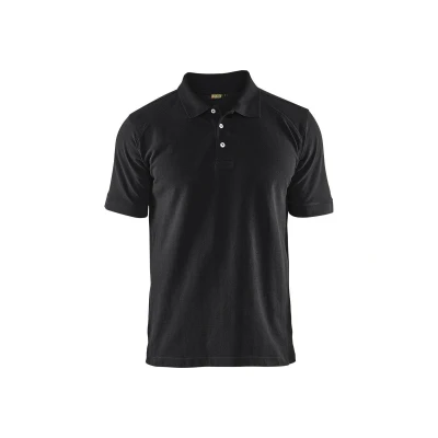 Afbeelding van Blaklader Poloshirt piqué 3324 1050 Zwart L