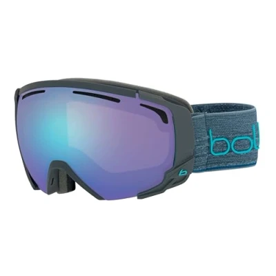 Afbeelding van Bollé Supreme Otg Skibril voor volwassenen, donkergrijs/blauw, maat M/L