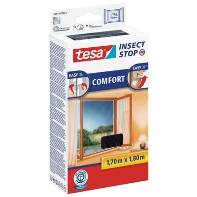 Image de tesa Moustiquaire COMFORT pour fenêtre, 1,70 m x 1,80