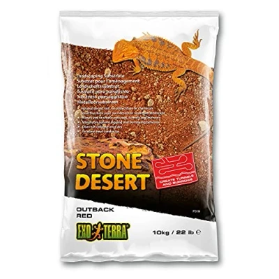 Afbeelding van EXO TERRA Bahariya Stone Desert Substrate 20kg Zwart Voor reptielen