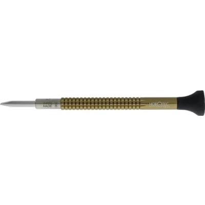 Afbeelding van Horotec MSA01.020 horlogemakersschroevendraaier van eloxe aluminium, ergonomische POM kop en verwisselbare roestvrijstalen boor, 3,00 mm