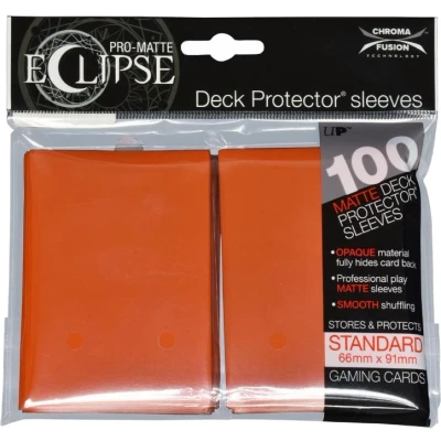 Afbeelding van Eclipse Deck Protectors Pumpkin Orange (100 stuks)