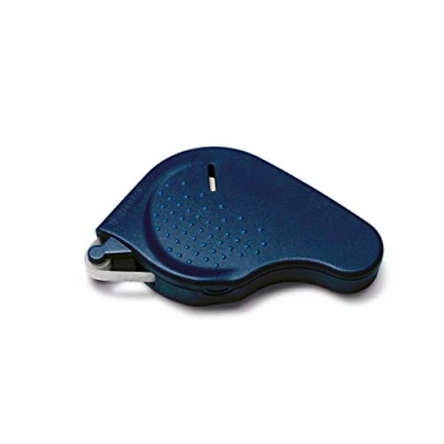 Afbeelding van HERMA 1013 Permanente lijmrol (15 m x 9 mm, navulbaar), dubbelzijdig plakband voor foto&#039;s, knutselen, school en kantoor, blauw