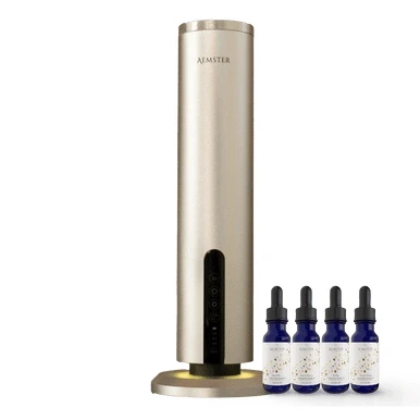Afbeelding van Aemster Haevn Charge, Aroma Diffuser Zilver + Explorers Bundel