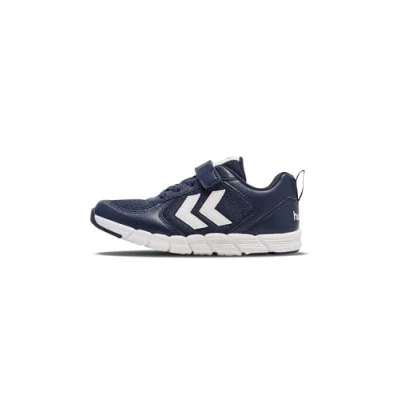 Afbeelding van Hummel Speed JR Trainingsschoen voor kinderen, Maat: 26, Black iris Leer en textiel