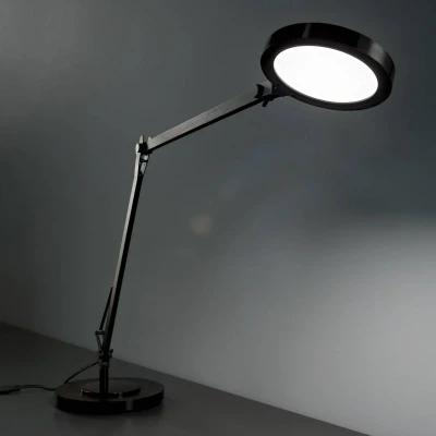 Afbeelding van Ideal Lux Futura LED bureaulamp zwart