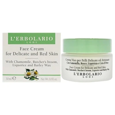 Afbeelding van LErbolario Face Cream For Delicate and Red Skin Women 1 oz