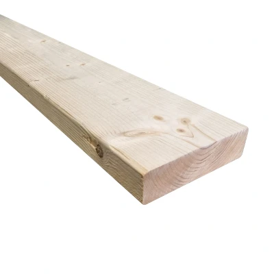 Afbeelding van Vuren balk/regel SLS/CLS geschaafd ronde hoek 38x140x4200mm