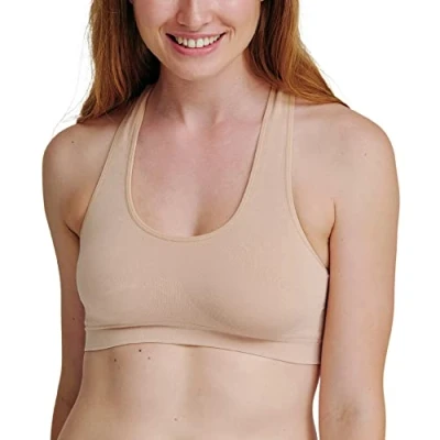 Afbeelding van DANISH ENDURANCE Bralette van Bamboe Viscose voor Dames Beige XS/S
