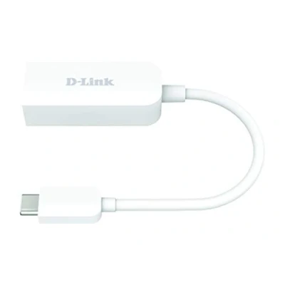 Afbeelding van Adapter USB C naar Netwerk RJ45 D Link DUB E250 2500 Mbps Wit