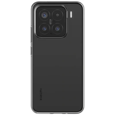 Afbeelding van Just in Case Soft Design Xiaomi 15 Back Cover Transparant