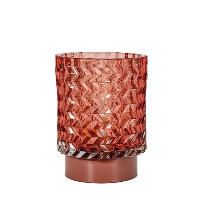 Afbeelding van Pauleen Sweet Glamour E14 LED batterij rood metaal