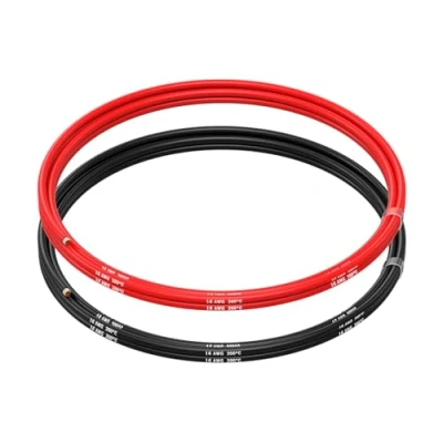 Afbeelding van MMOBIEL 16 AWG Siliconen Elektrische Draad Gauge (1.31mm²) Vertinde Koperkabel 1,5 m 2 Aparte Draden Rood &amp; Zwart voor RC, Drones, 3D Printers, Batterijen, Luidsprekerdraden, Led Strips