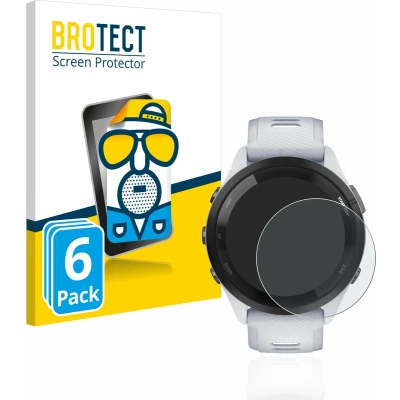 Afbeelding van BROTECT Screenprotector voor Garmin Forerunner 265 (46 mm) Folie Beschermfolie matte (6 Stuks)