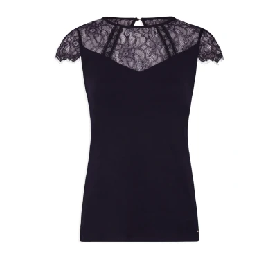 Afbeelding van Morgan Blouse, Dames, Maat: 34, Dark blue