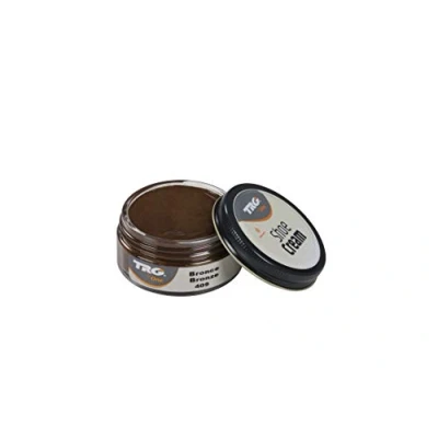 Afbeelding van TRG schoencrème met bijenwas bronze 50 ml