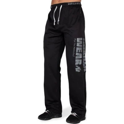 Afbeelding van Gorilla Wear LOGO Trainingsbroek, Heren, Maat: XXL, Black