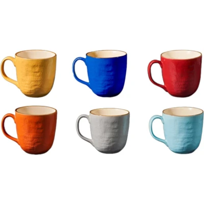 Afbeelding van Vivi Oggi Gekleurde Mokken Medium set van 6 1 of