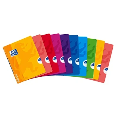 Afbeelding van Notitieboekje Oxford OPENFLEX Multicolour A5 10 Stuks Nietjes (10 Stuks)