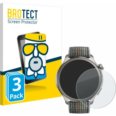 Afbeelding van BROTECT Screenprotector voor Huami Amazfit Balance Folie Beschermfolie Beschermglas matte (3 Stuks)