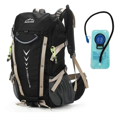 Afbeelding van Aoking Campingrugzak, 40 l, uniseks, 1 stuk, Zwart_01
