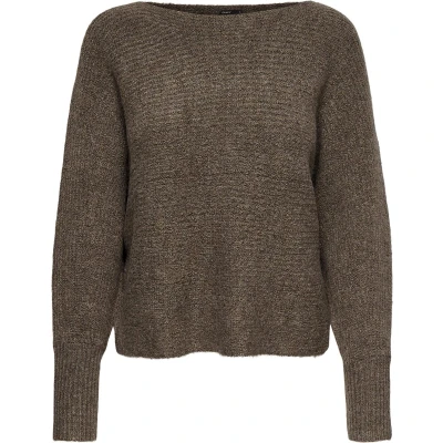 Afbeelding van ONLY Onldaniella L/S NOOS Trui, Dames, Maat: Medium, Major brown