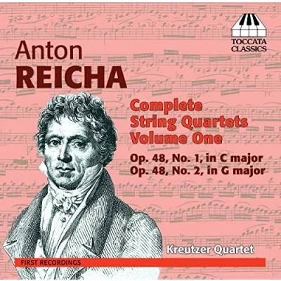 Afbeelding van The Kreutzer Quartet: Peter Sheppar Anton Reicha: Complete string Quartets volume 1 (CD)