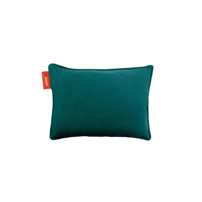 Afbeelding van Ploov 45x60 Velvet Petrol Green Draadloos Warmtekussen Stoov