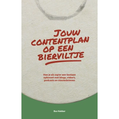 Afbeelding van Jouw contentplan op een bierviltje