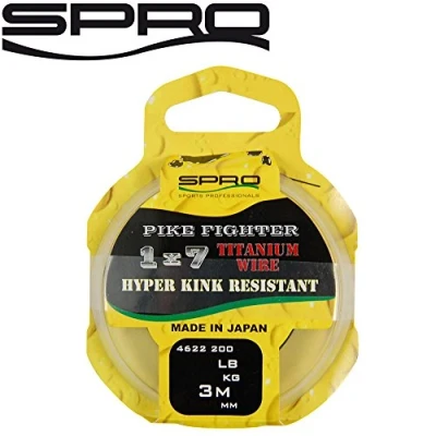 Afbeelding van Spro 1x7 Titanium Wire 60lb 3m Uitrusting