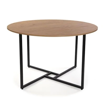 Afbeelding van Eettafel Versa Beatriz PVC Metaal Hout MDF 120 x 76 cm
