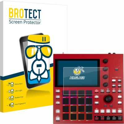 Afbeelding van BROTECT Screenprotector voor Akai MPC One+ Folie Beschermfolie Beschermglas transparant