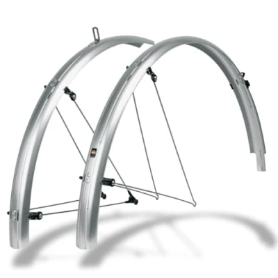 Afbeelding van Sks Bleumels basic 45mm spatbord set, Zilver