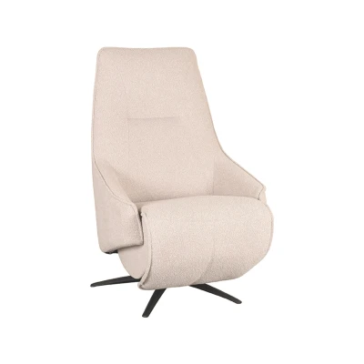 Afbeelding van LABEL51 Fauteuil Odense Naturel Boucle Elektrisch 87x68x110 cm