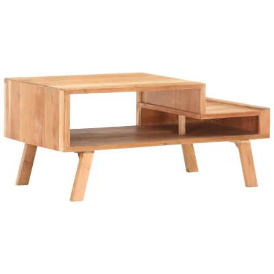 Afbeelding van Salontafel 100x50x45 cm massief acaciahout