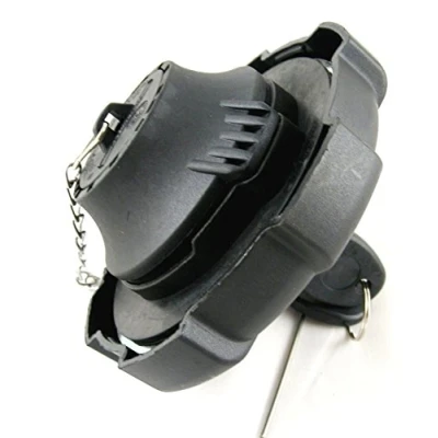 Afbeelding van Nieuwe Zwarte Diesel Brandstof Tank Lock Cap voor Premium Trucks, TGA TGX Trucks met 2 Sleutels